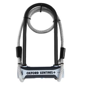 Slot Oxford U profiel Sentinel beugel Duo zwart-grijs