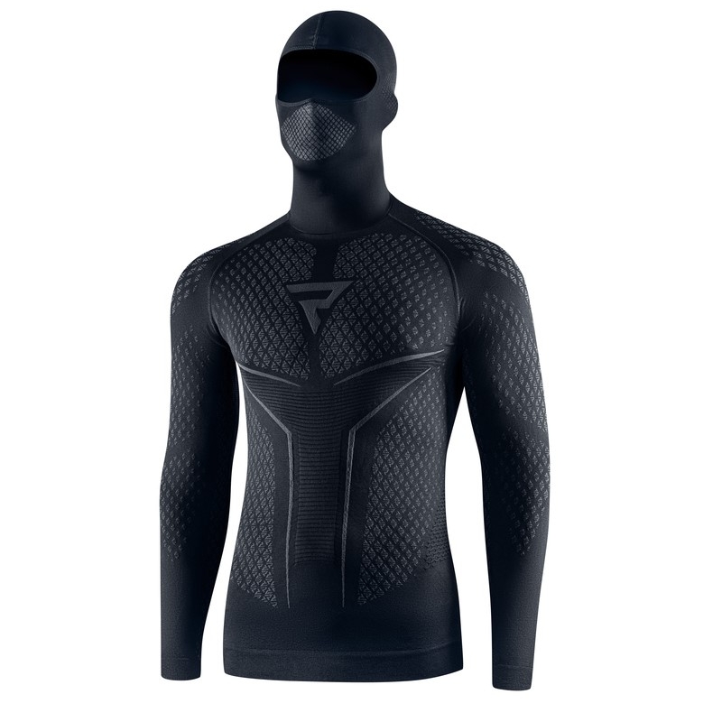 Rebelhorn Therm II 2in1 zwart-grijs thermoshirt