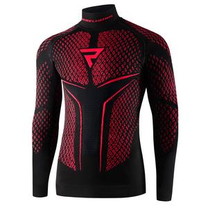 Rebelhorn Therm II zwart-rood thermoshirt
