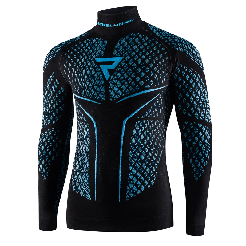 Thermoshirt Rebelhorn Therm II zwart-blauw