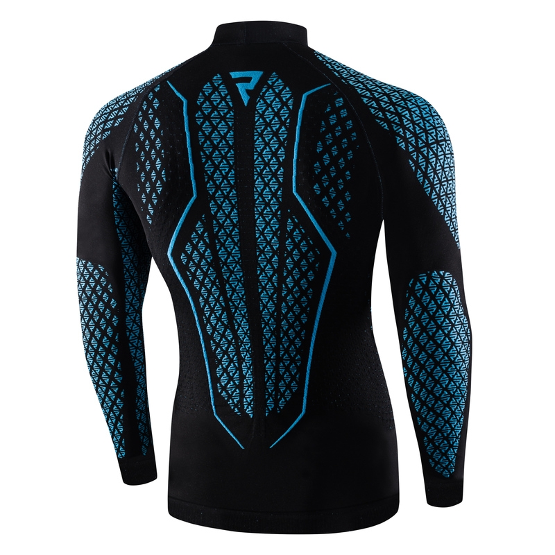 Thermoshirt Rebelhorn Therm II zwart-blauw