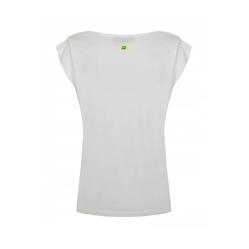 Dames-T-shirt VR46 Valentino Rossi wit