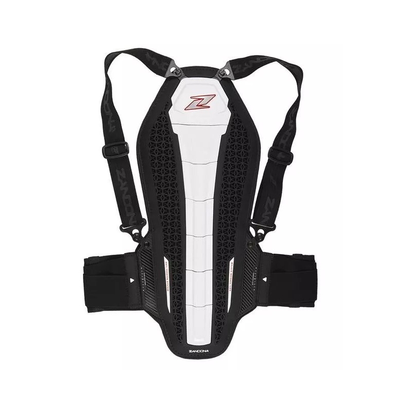 Rugbeschermer Zandona Hybrid Back Pro X6 wit 158-167 cm