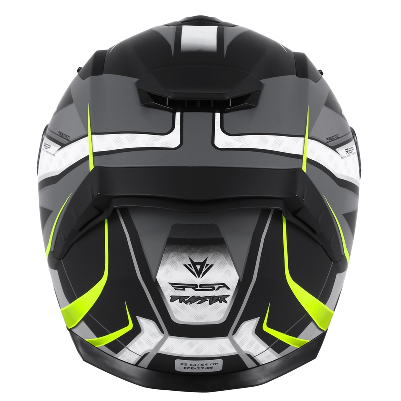 Integraalhelm RSA Rapid grijs-fluo geel uitverkoop