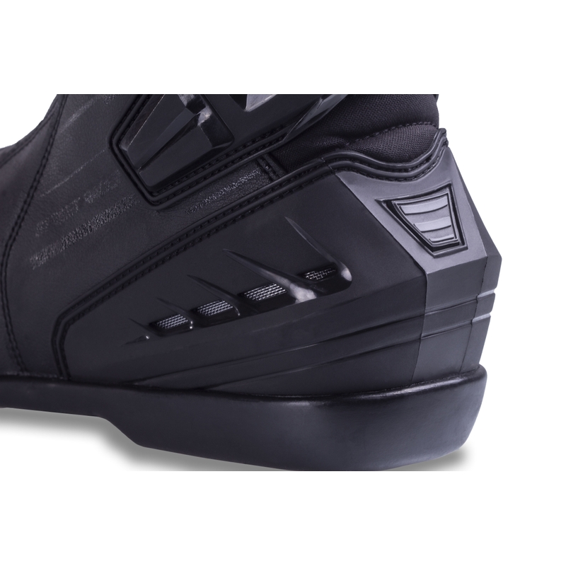 Street Racer Grid Motorlaarzen Zwart