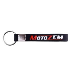 MotoZem sleutelhanger zwart