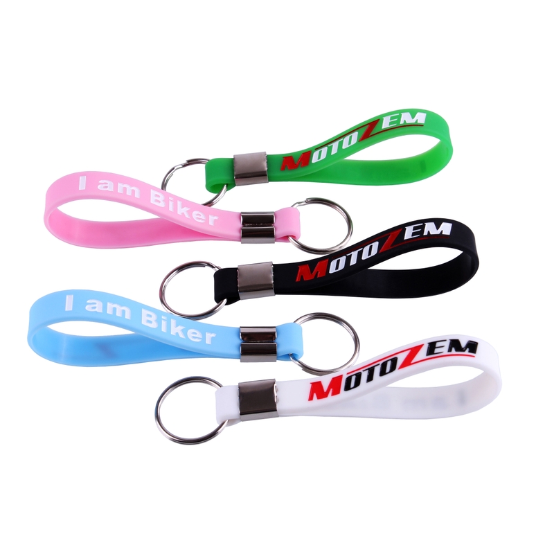MotoZem sleutelhanger zwart