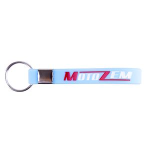 MotoZem sleutelhanger blauw
