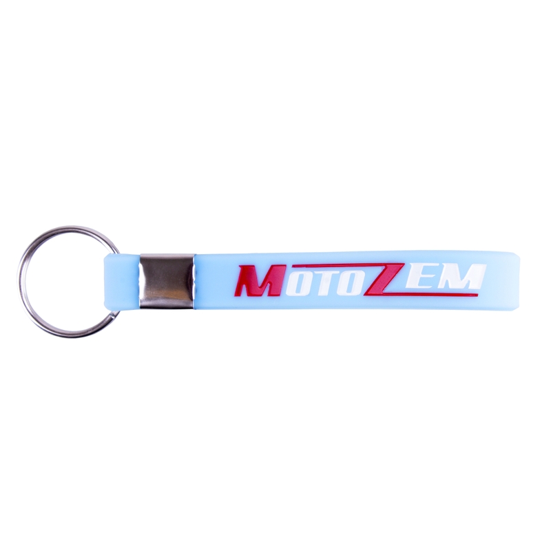 MotoZem sleutelhanger blauw