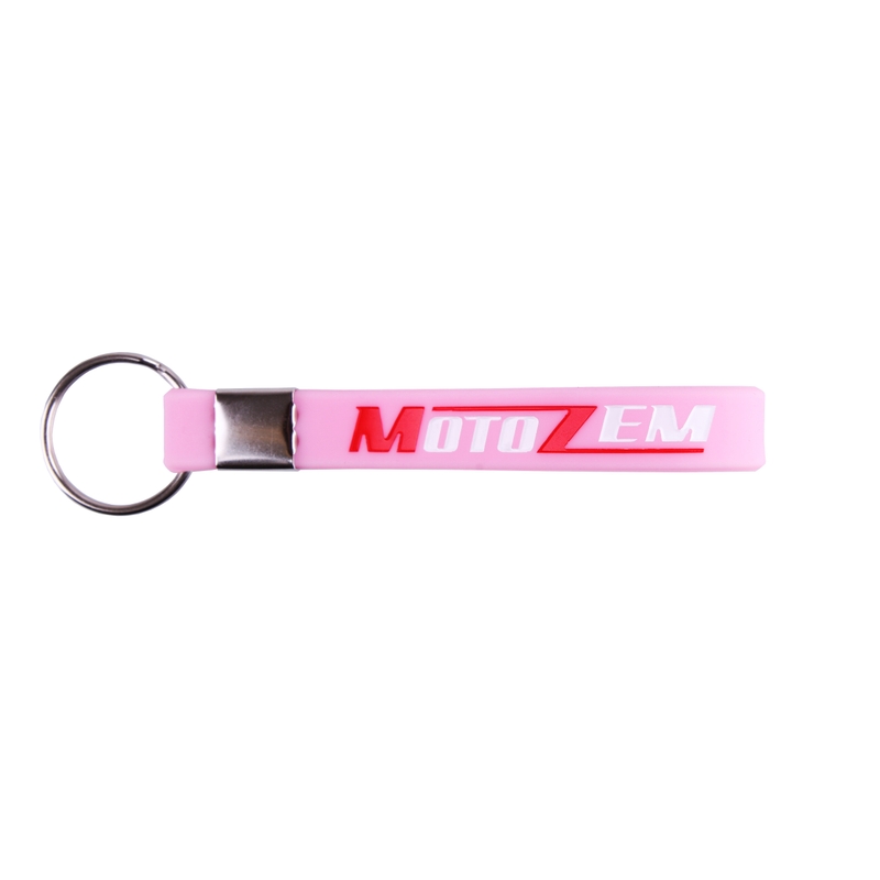 MotoZem sleutelhanger roze