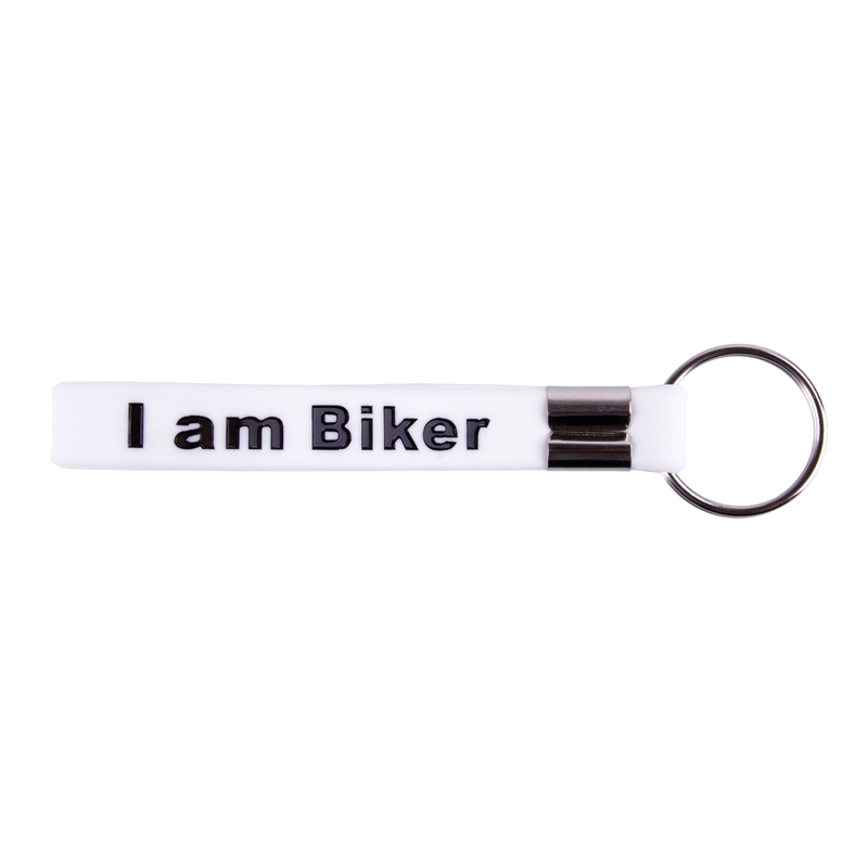 MotoZem sleutelhanger wit