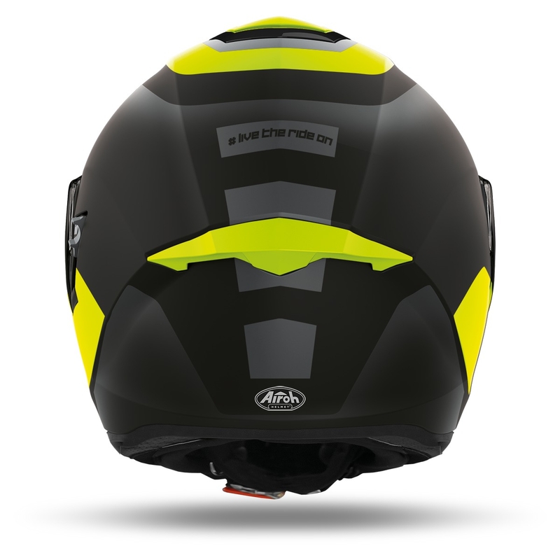 Integraal motorhelm Airoh ST.501 Dock 2022 fluo geel mat uitverkoop