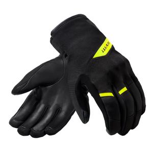 Motorhandschoenen Revit Grafton H2O zwart-fluo geel