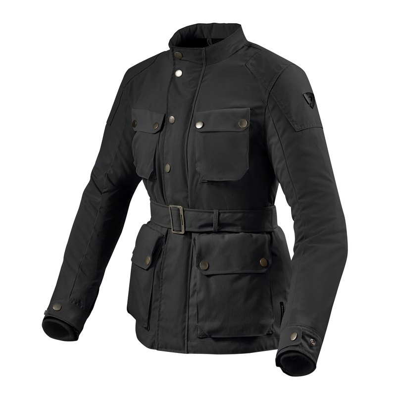 Revit Livingstone Dames Motorjack Zwart