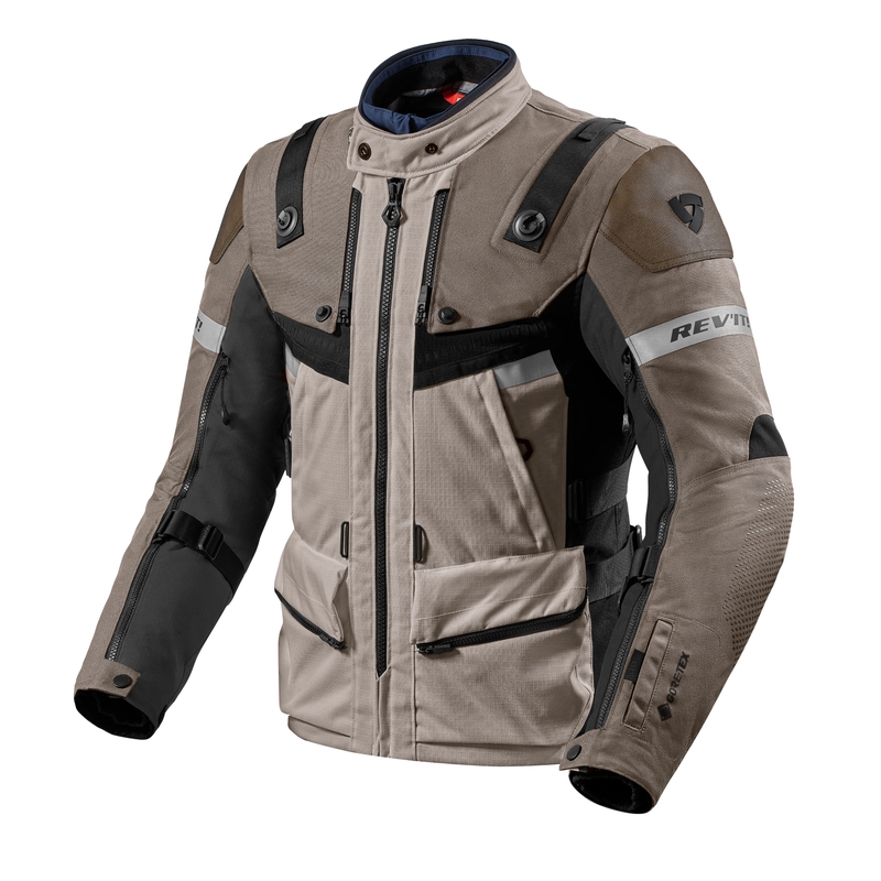 Revit Defender 3 GTX motorjas bruin-zwart