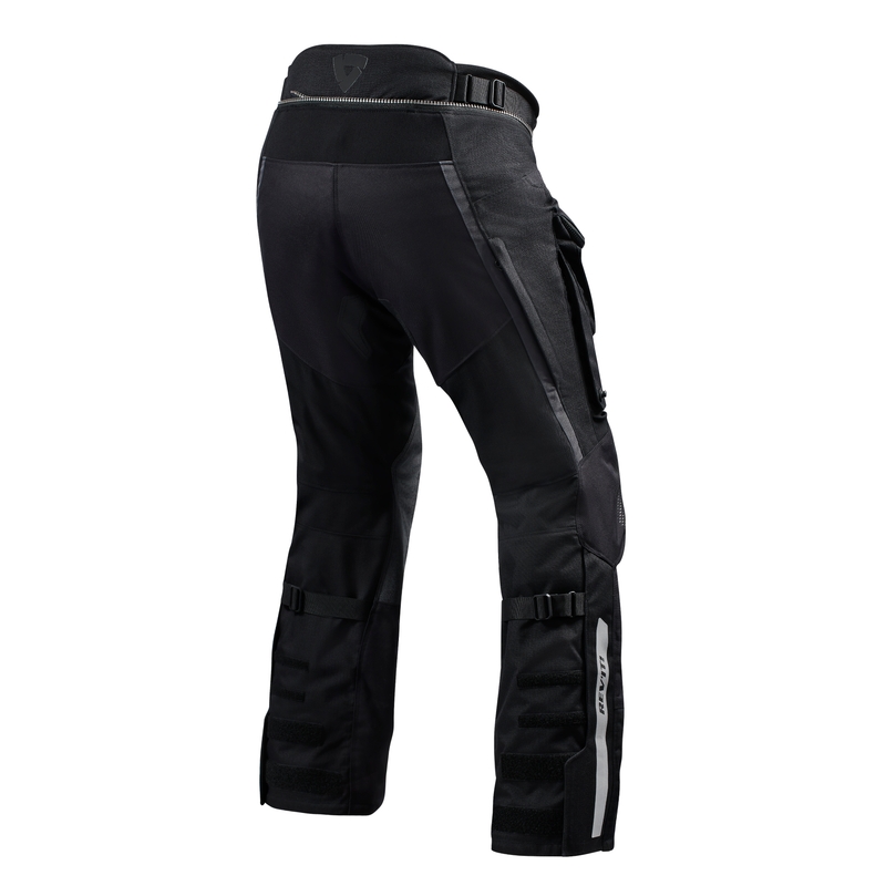 Revit Defender 3 GTX motorbroek zwart cropped