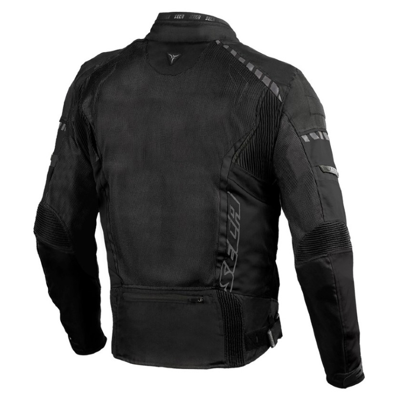 Bunda na motorku SECA Airflow II černá výprodej