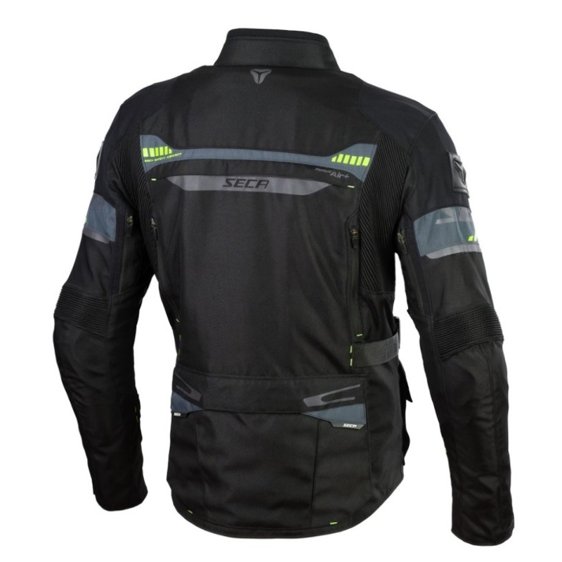 Motorjas SECA Arrakis II zwart uitverkoop