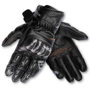 Motorhandschoenen SECA Trackday kort zwart uitverkoop