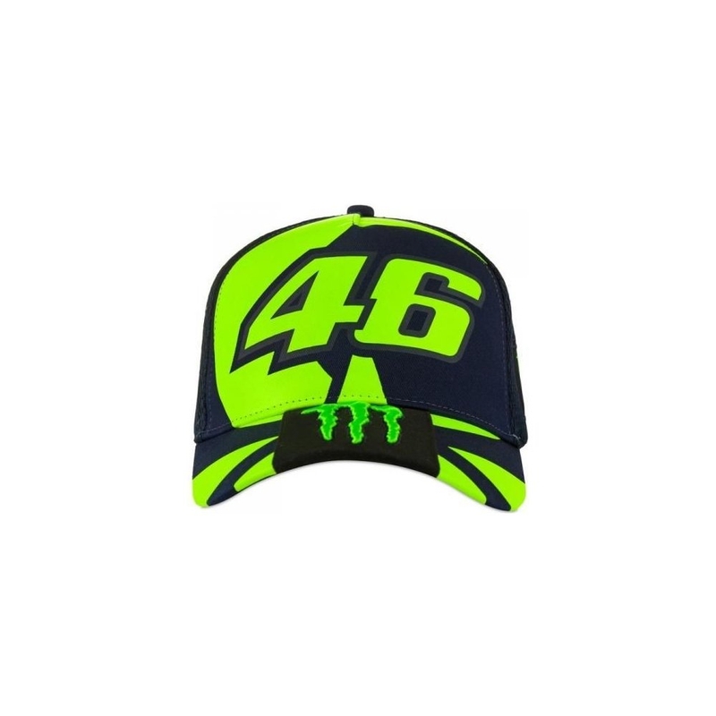 Dětská kšiltovka VR46 Valentino Rossi modro-fluo žlutá
