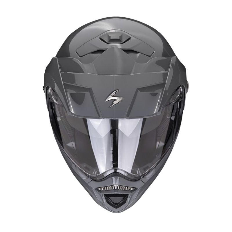 Motorhelm SCORPION ADX-2 Effen cementgrijs
