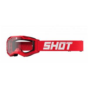 Motorcrossbril Shot Assault 2.0 Solid rood