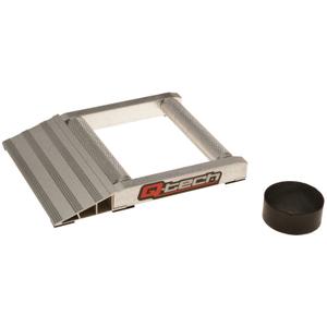 Aluminium rolschijf voor smering van Q-TECH secundair tandwiel zilver
