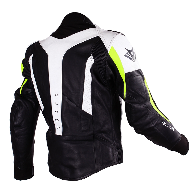 Pánská bunda RSA Blade černo-bílo-fluo žlutá výprodej