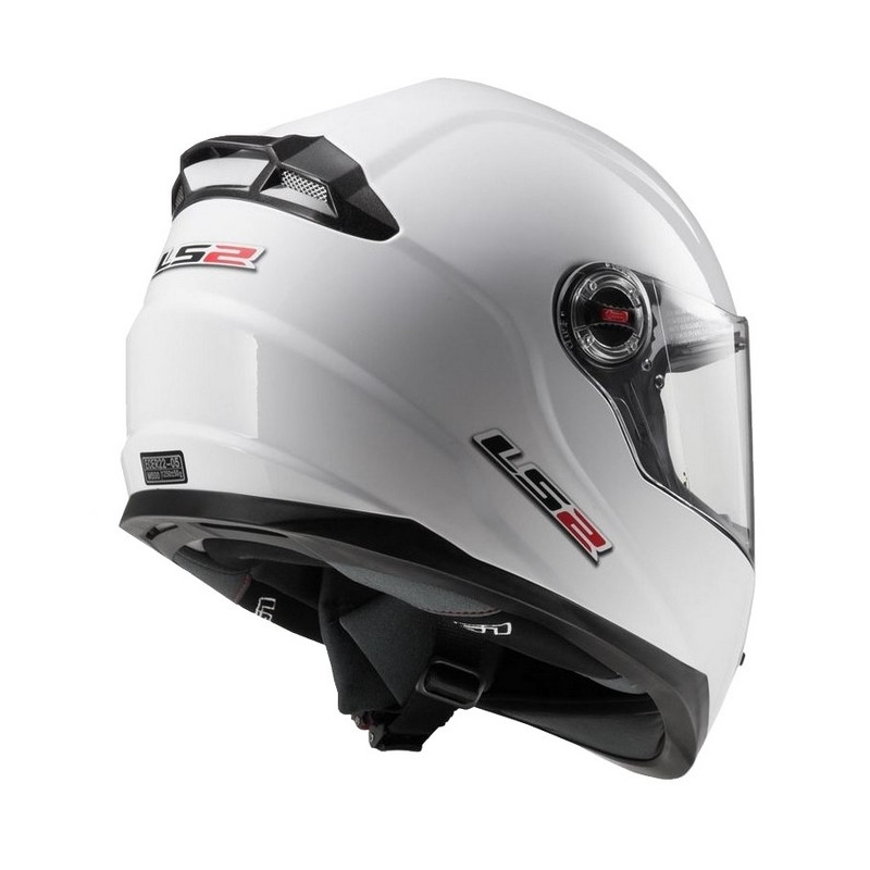 Dětská přilba na motorku LS2 FF392 Mono Junior bílá výprodej