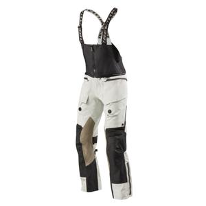 Revit Dominator 3 GTX verlengde motorbroek zilver en zwart
