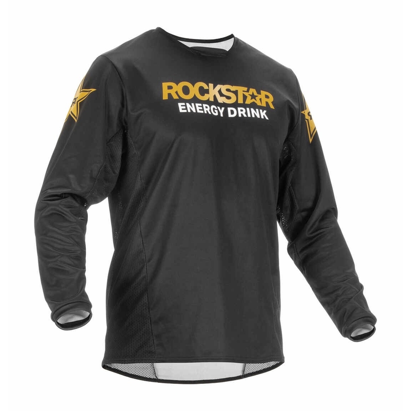 Motorcross trui FLY Racing Kinetic Rockstar 2022 zwart