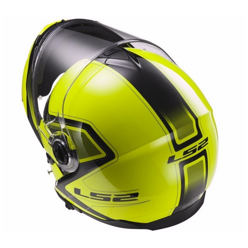 Vyklápěcí přilba na motorku LS2 FF325 Strobe Civik Hi-Vis