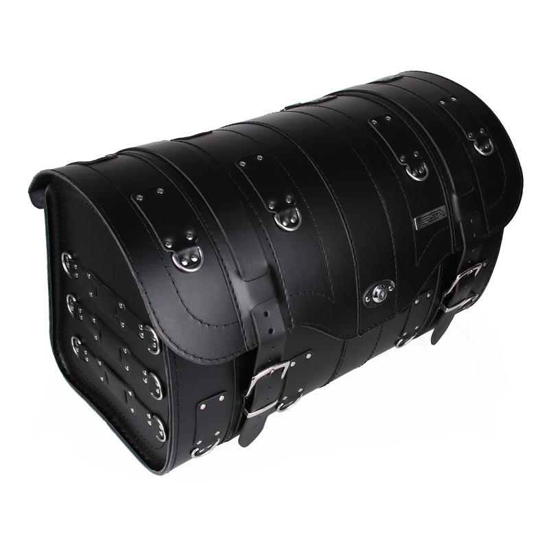 Chopper RSA-15A leren motorkoffer met slot