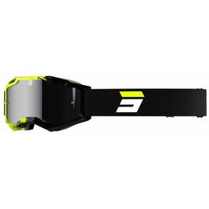 Motorcrossbril Shot Iris 2.0 Fusion zwart-fluo geel