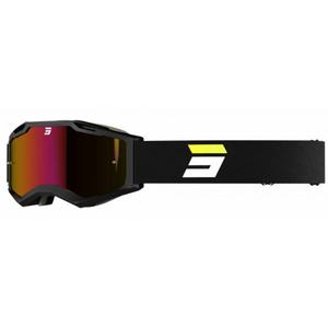 Motorcrossbril Shot Iris 2.0 Tech fluo geel-wit-zwart