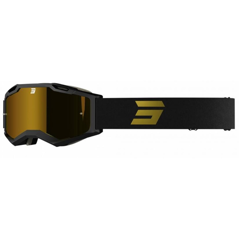 Motorcrossbril Shot Iris 2.0 Tech zwart-goud