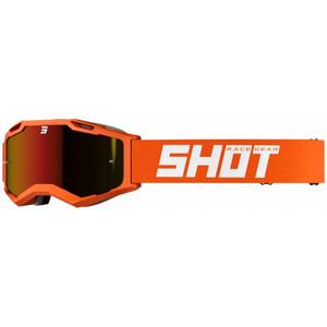 Motorcrossbril Shot Iris 2.0 Solid oranje