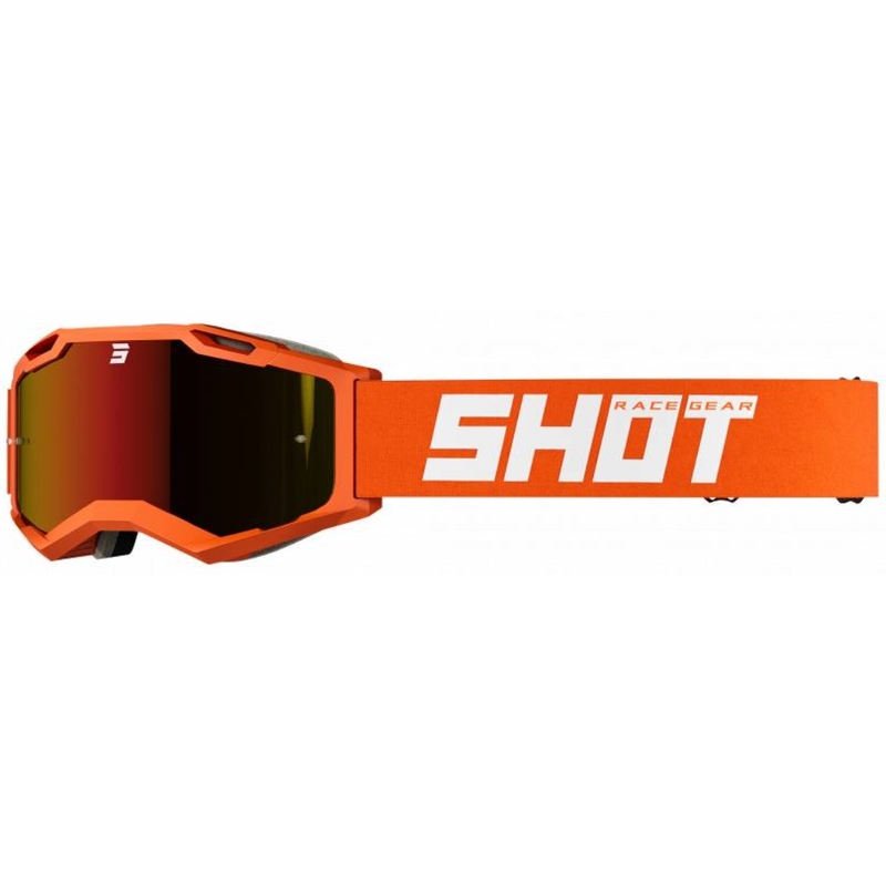 Motorcrossbril Shot Iris 2.0 Solid oranje