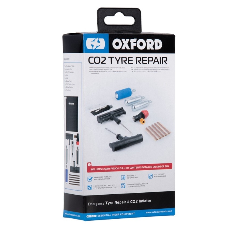 12-delige reparatieset voor Oxford tubeless moto banden