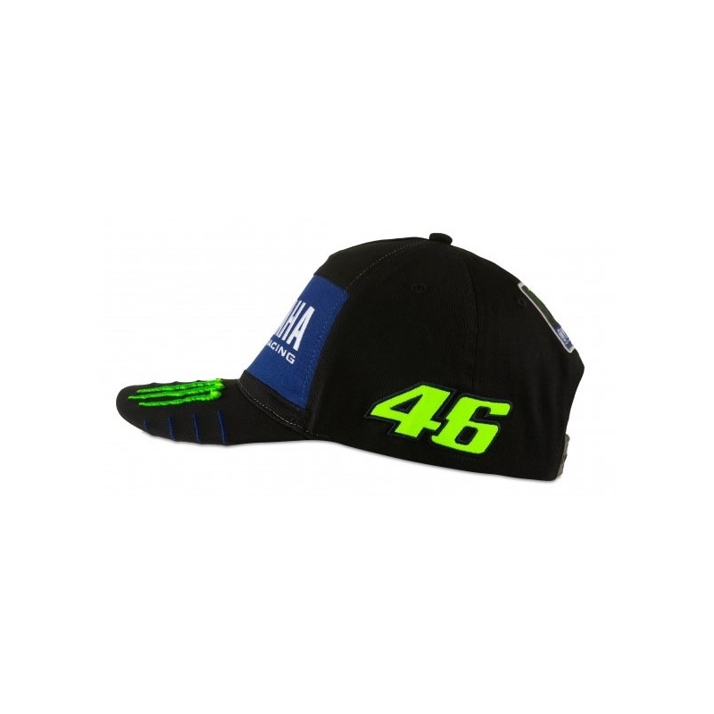 Kšiltovka VR46 Valentino Rossi Yamaha černá