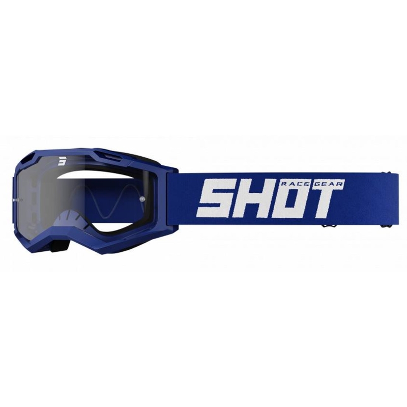 Motorcrossbril Shot Assault 2.0 Stevig blauw
