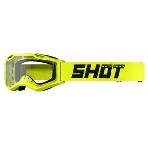 Shot Assault 2.0 Solid fluo gele motorcrossbril