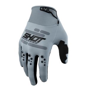 Motorcross handschoenen Shot Vision grijs