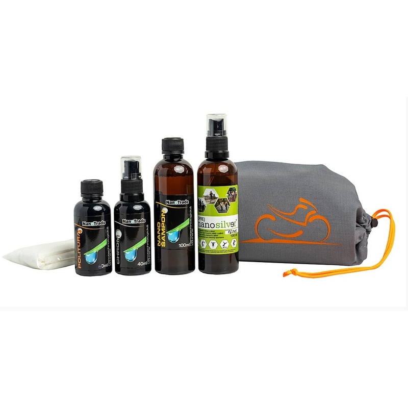 Nanosilver® motorfiets nanocosmetica kit
