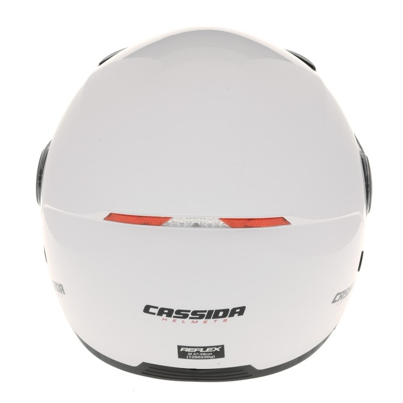 Cassida Reflex open motorhelm wit uitverkoop