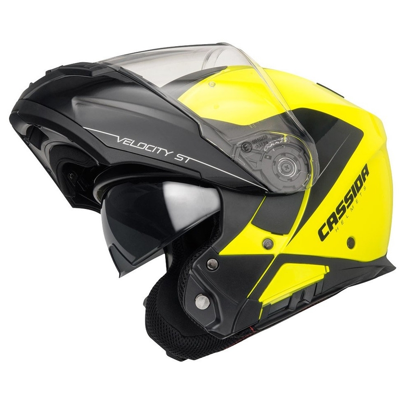 Cassida Velocity ST 2.1 zwart-fluo gele kantelhelm