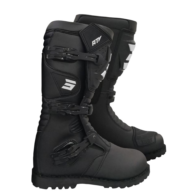 Shot ATV/Trail 2.0 motorlaarzen zwart in de aanbieding uitverkoop