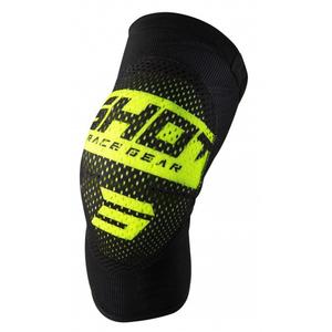 Kniebeschermers Shot Airlight zwart-fluogeel