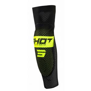 Elleboogbeschermers Shot Airlight zwart-fluo geel