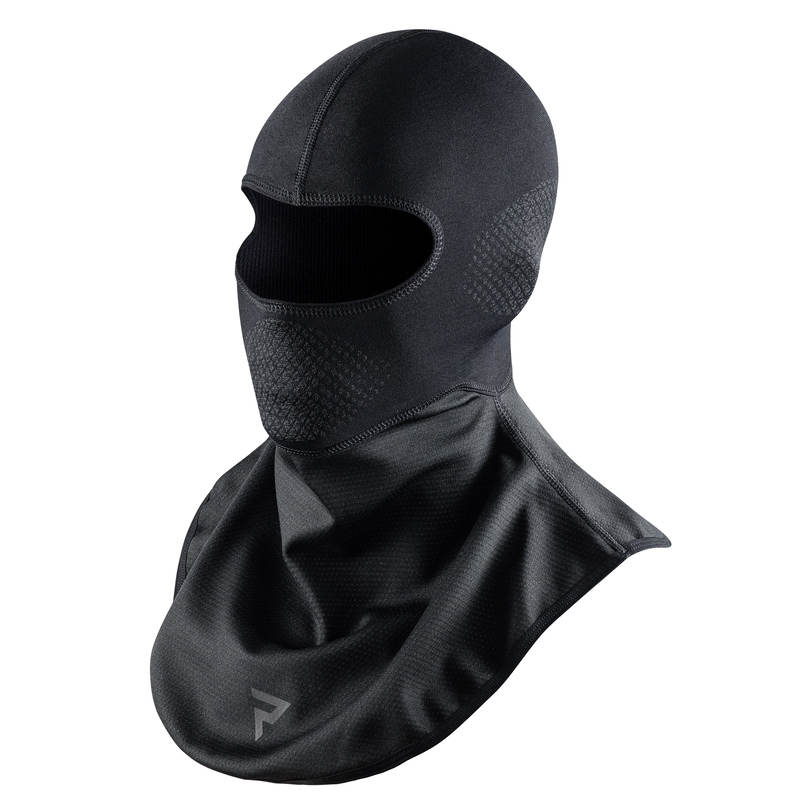 Rebelhorn Therm II Wind Zwart Helm Thermische Kap
